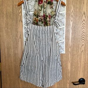 Stripped Summer Romper: S/M